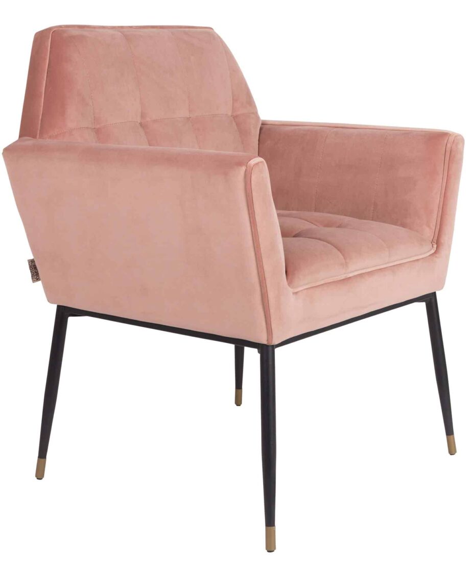 Kate fauteuil Dutchbone roze 1