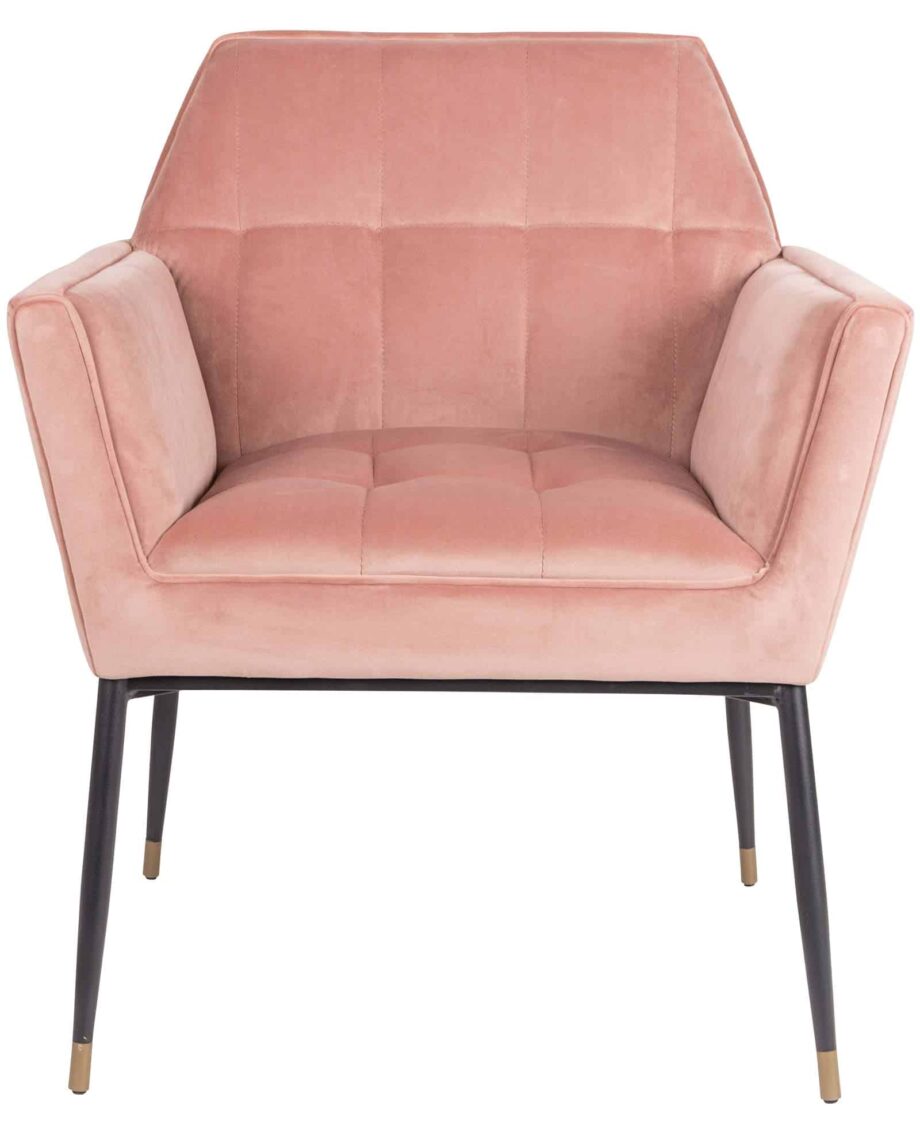 Kate fauteuil Dutchbone roze 2