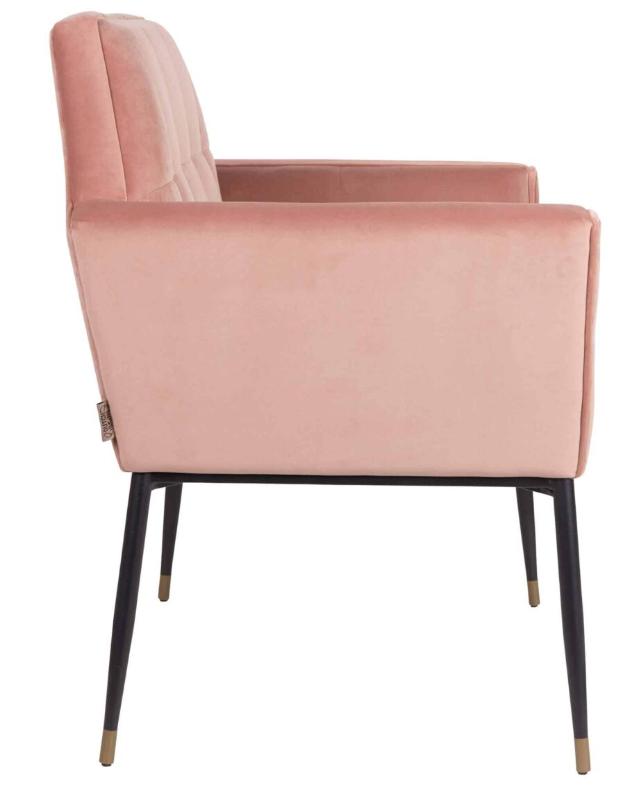 Kate fauteuil Dutchbone roze 3